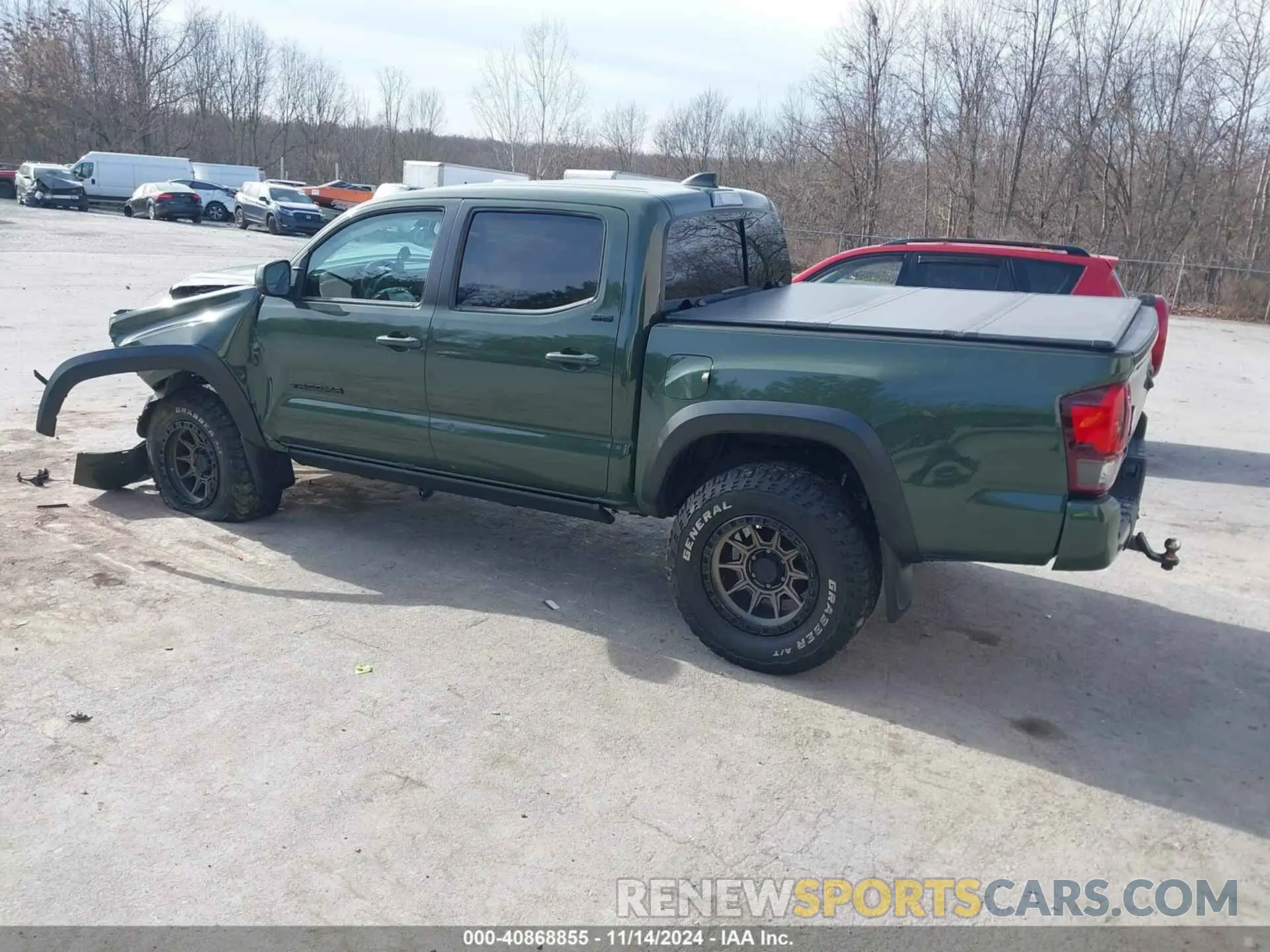 3 Фотография поврежденного автомобиля 5TFCZ5AN4MX266001 TOYOTA TACOMA 2021