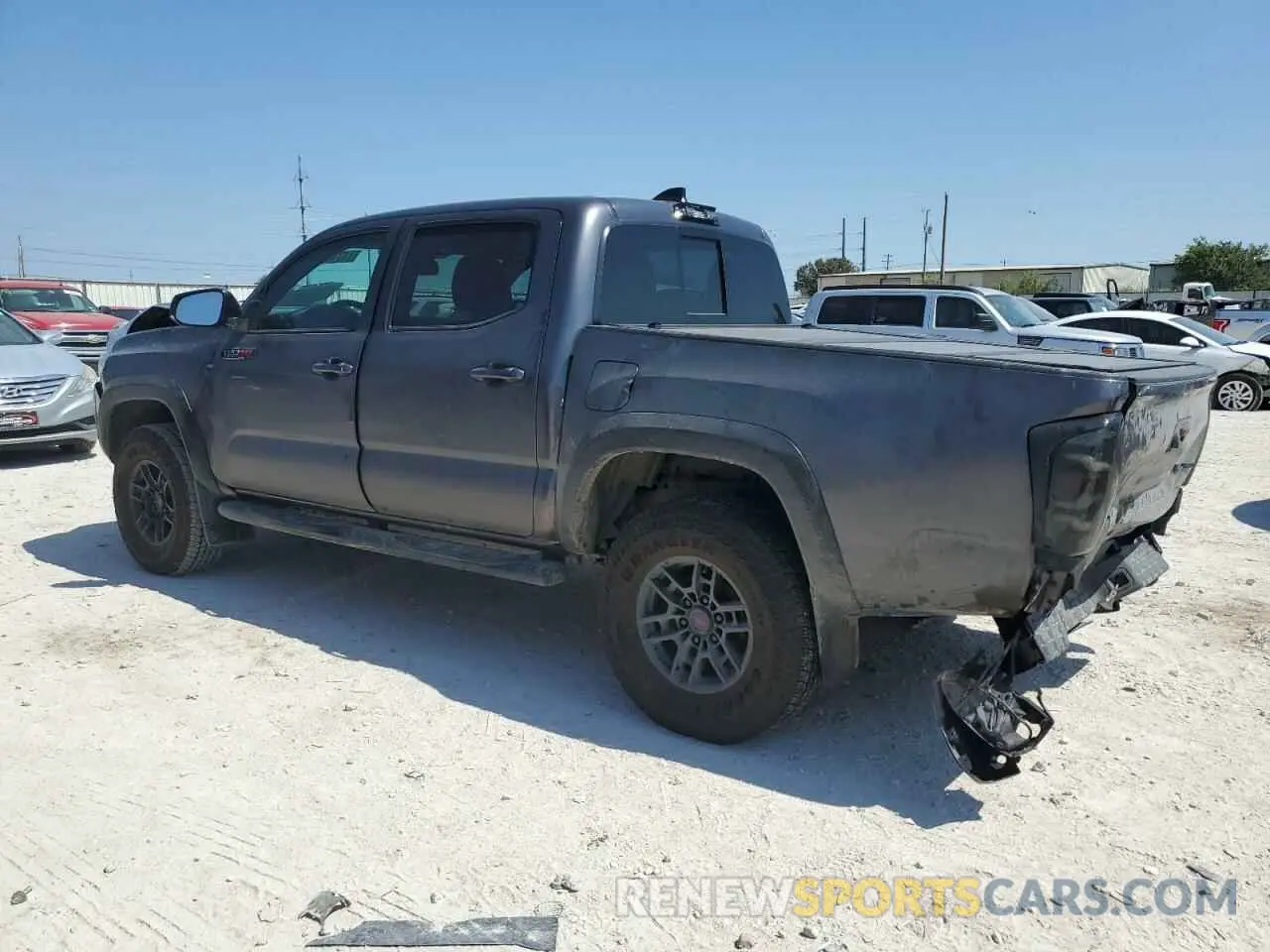 2 Photograph of a damaged car 5TFCZ5AN4MX275748 TOYOTA TACOMA 2021