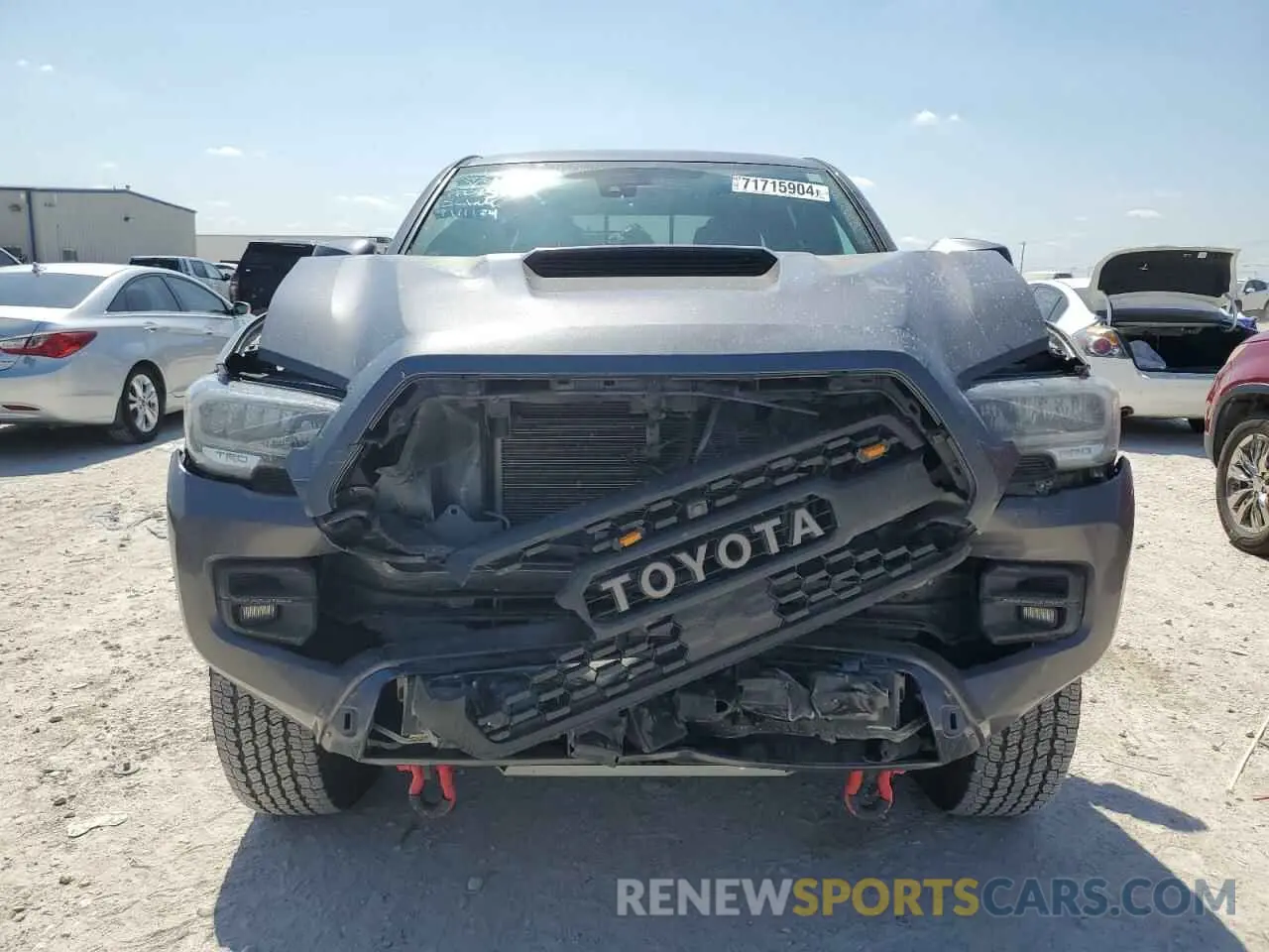 5 Photograph of a damaged car 5TFCZ5AN4MX275748 TOYOTA TACOMA 2021