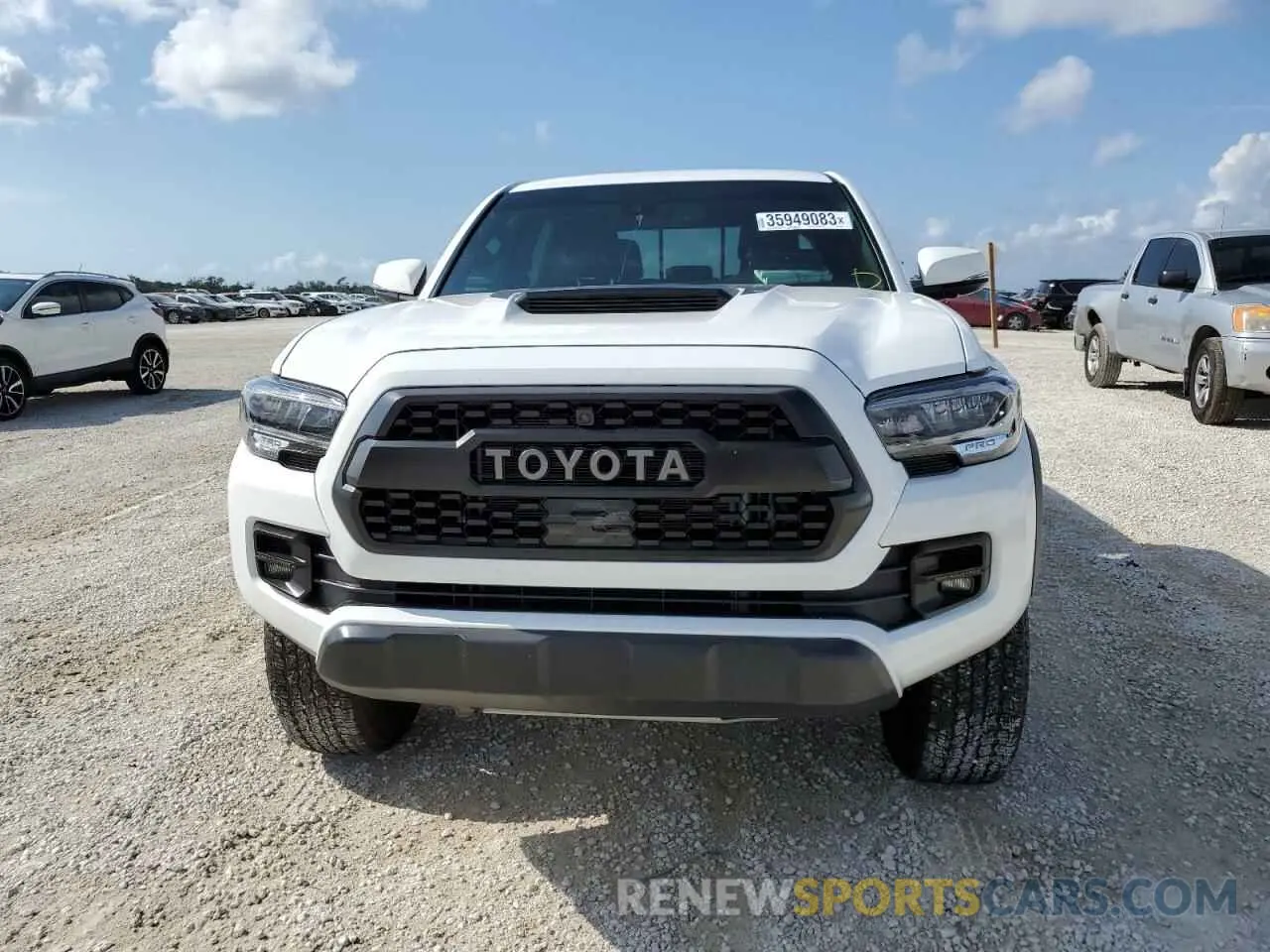 5 Photograph of a damaged car 5TFCZ5AN6MX258577 TOYOTA TACOMA 2021