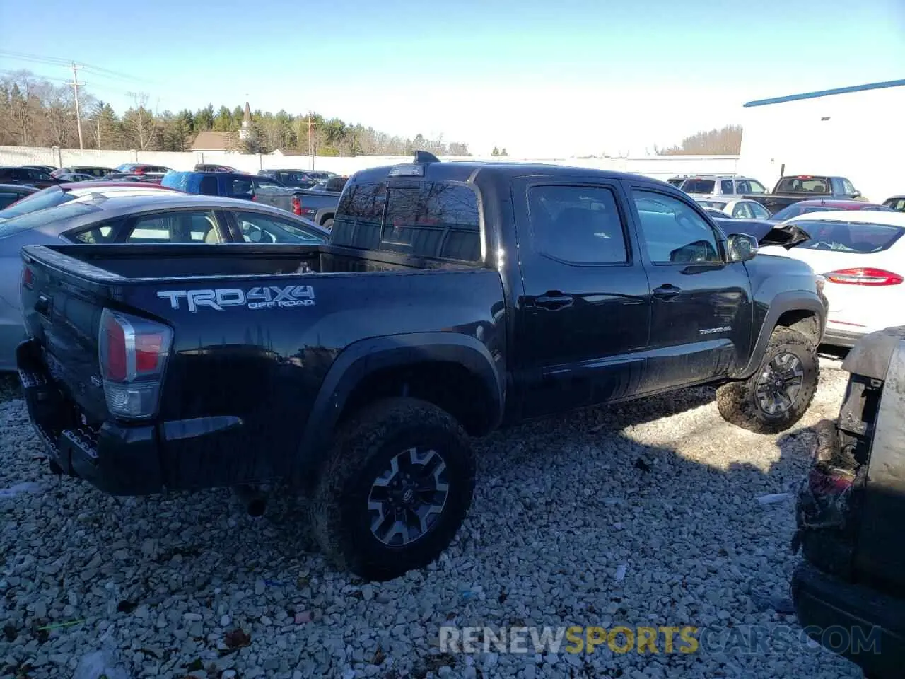 3 Фотография поврежденного автомобиля 5TFCZ5AN7MX261228 TOYOTA TACOMA 2021