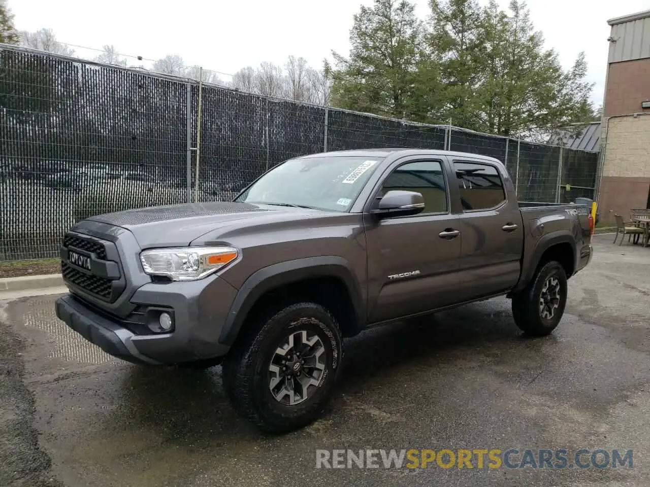 1 Photograph of a damaged car 5TFCZ5AN7MX263898 TOYOTA TACOMA 2021