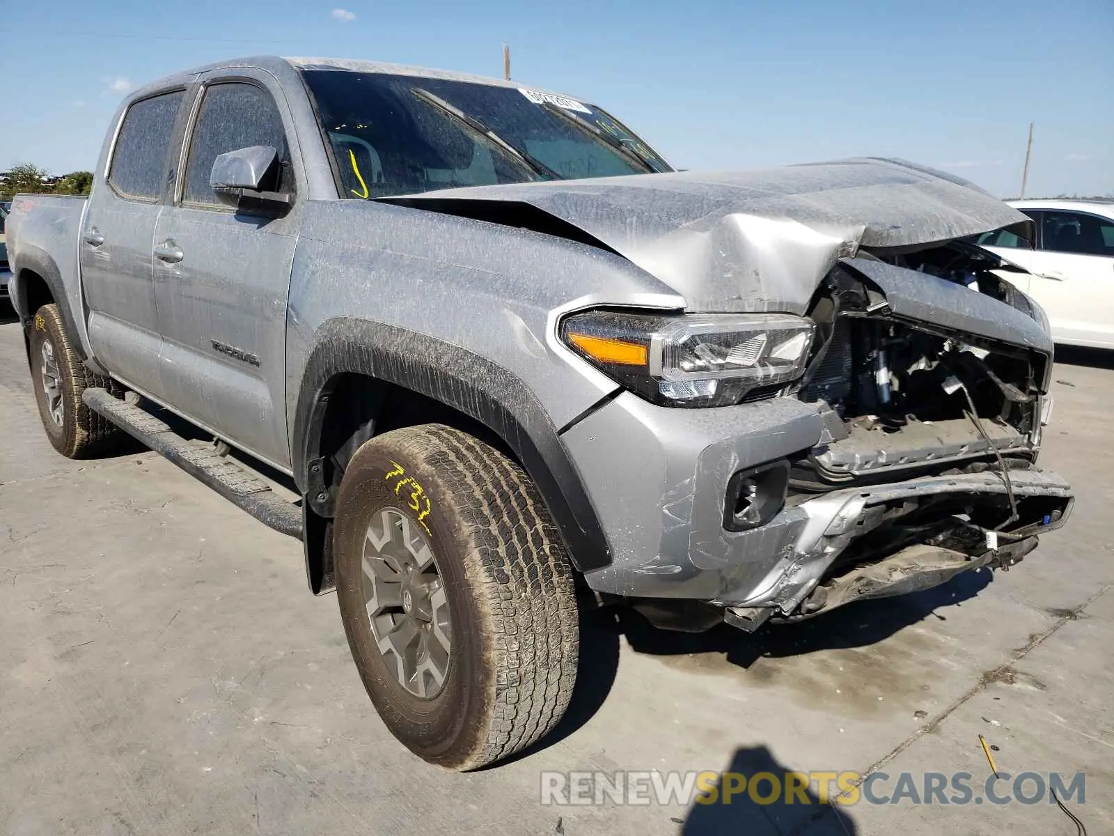 1 Photograph of a damaged car 5TFCZ5AN7MX265425 TOYOTA TACOMA 2021