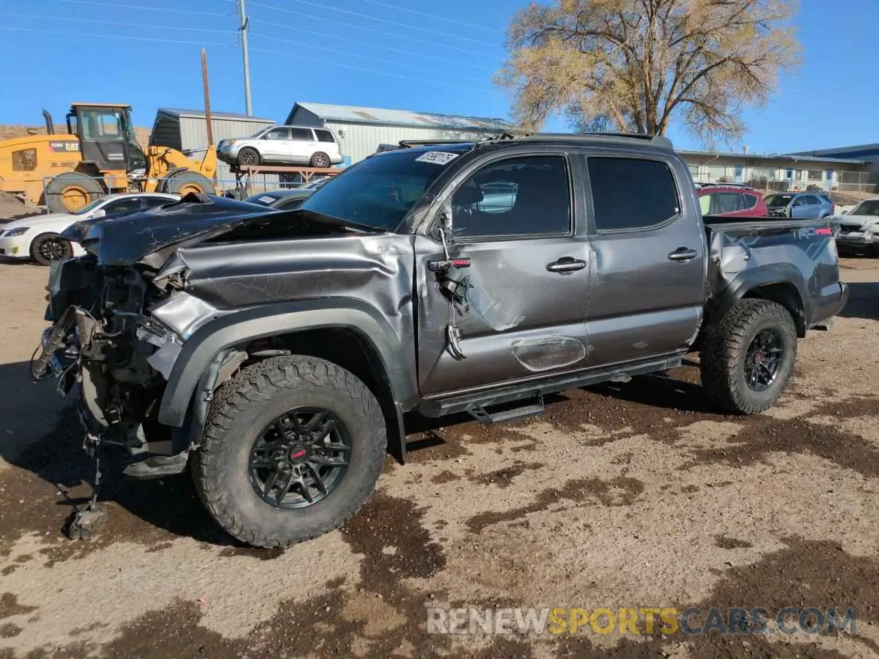 1 Photograph of a damaged car 5TFCZ5AN8MX268415 TOYOTA TACOMA 2021