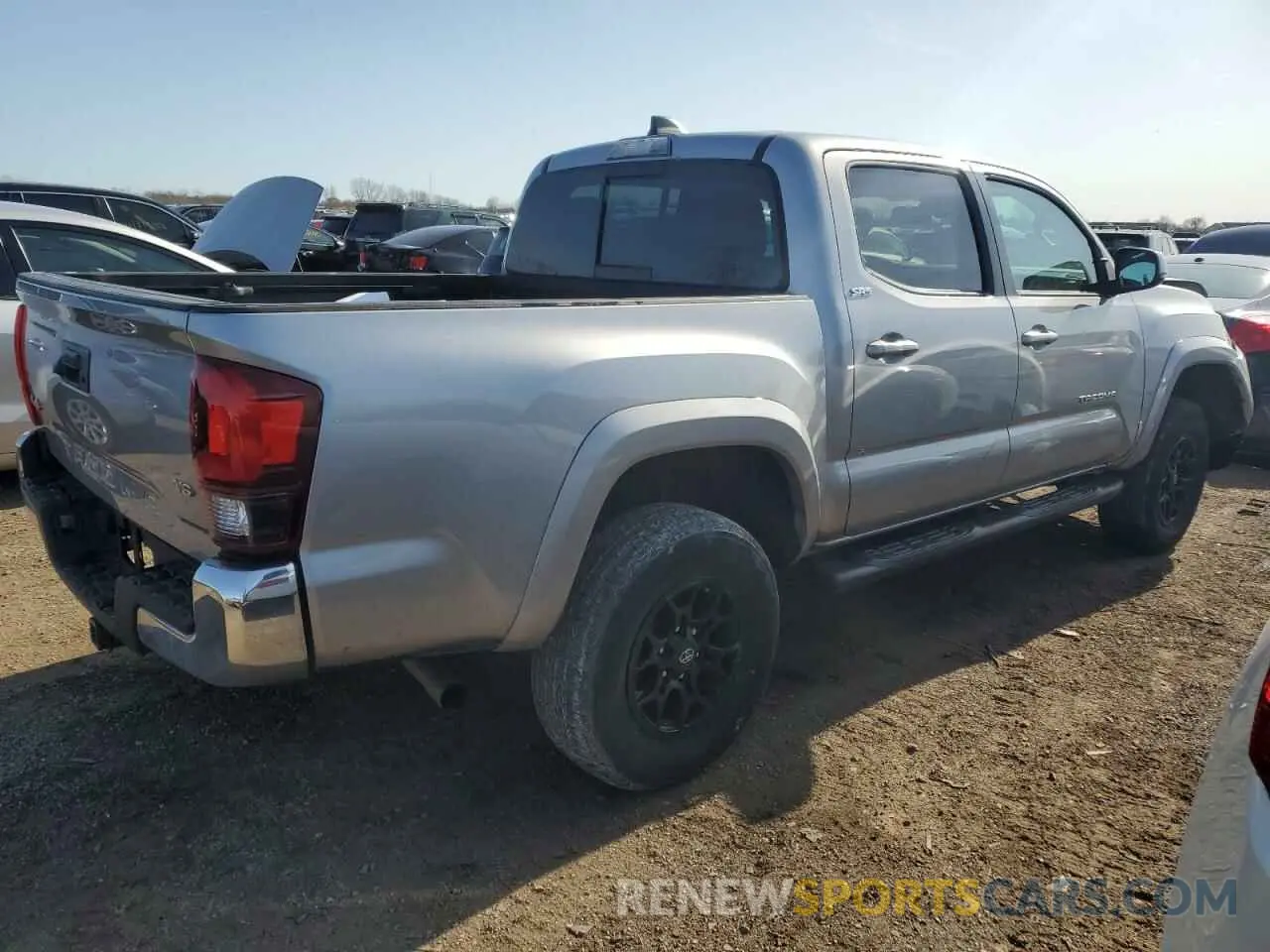 3 Photograph of a damaged car 5TFCZ5AN9MX261926 TOYOTA TACOMA 2021