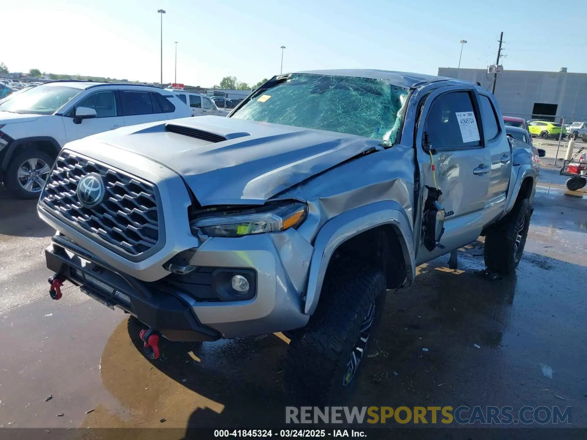 2 Photograph of a damaged car 5TFCZ5ANXMX251261 TOYOTA TACOMA 2021