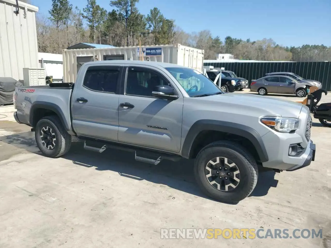 4 Фотография поврежденного автомобиля 5TFCZ5ANXMX271784 TOYOTA TACOMA 2021