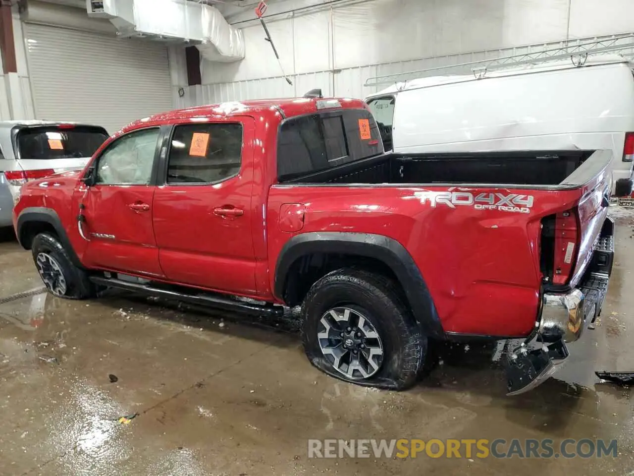2 Photograph of a damaged car 5TFCZ5ANXMX278637 TOYOTA TACOMA 2021