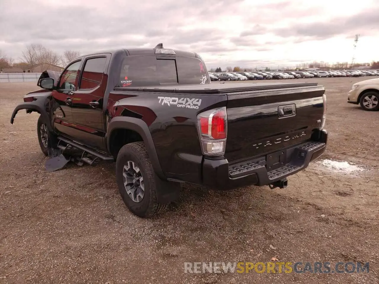 3 Фотография поврежденного автомобиля 5TFCZ5ANXMX279254 TOYOTA TACOMA 2021