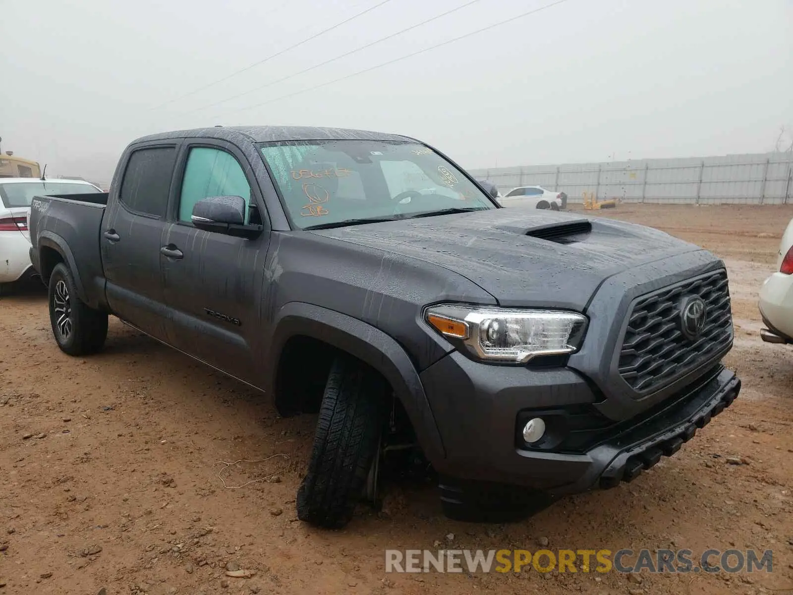 1 Photograph of a damaged car 5TFDZ5BN4MX056727 TOYOTA TACOMA 2021