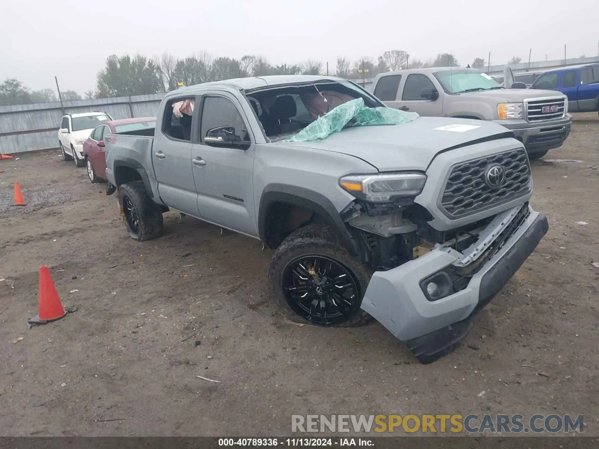 1 Photograph of a damaged car 5TFDZ5BN4MX058266 TOYOTA TACOMA 2021