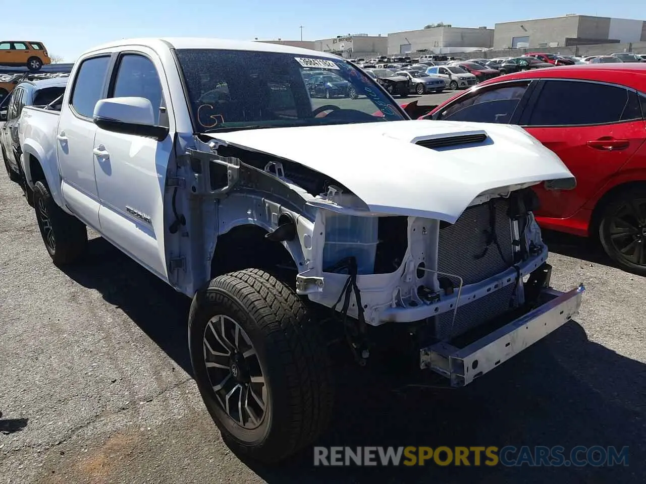 1 Photograph of a damaged car 3TMAZ5CN0NM170751 TOYOTA TACOMA 2022