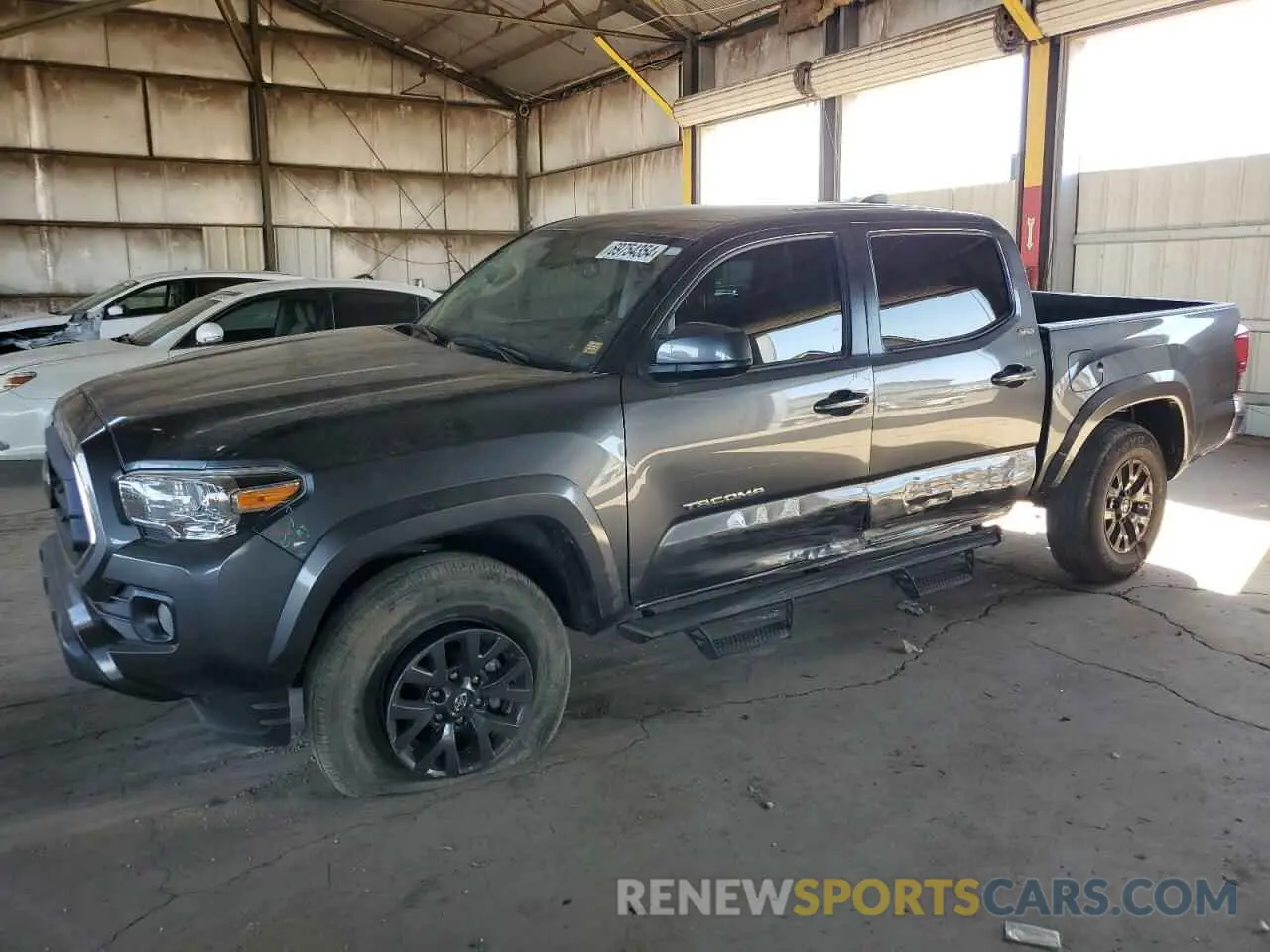 1 Photograph of a damaged car 3TMAZ5CN1NM178194 TOYOTA TACOMA 2022