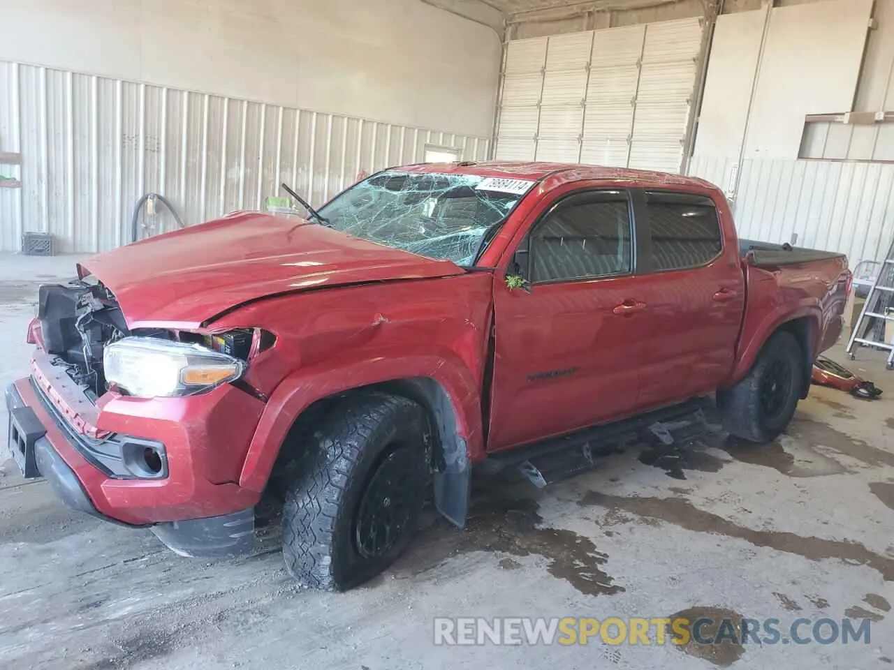1 Photograph of a damaged car 3TMAZ5CN1NM192161 TOYOTA TACOMA 2022