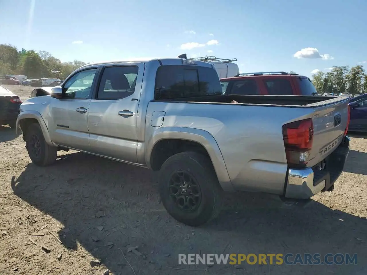 2 Photograph of a damaged car 3TMAZ5CN2NM166457 TOYOTA TACOMA 2022
