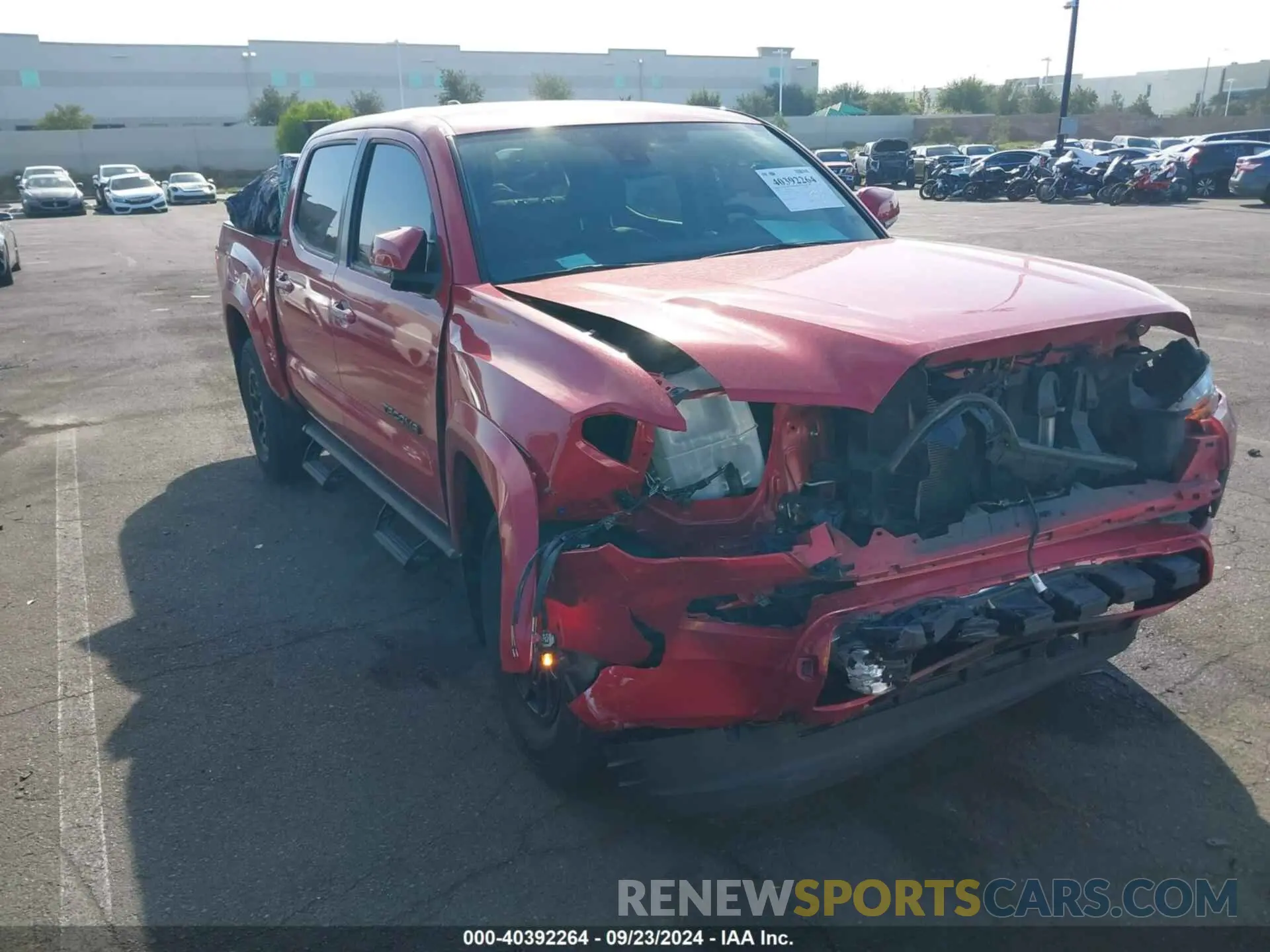 1 Photograph of a damaged car 3TMAZ5CN2NM174879 TOYOTA TACOMA 2022