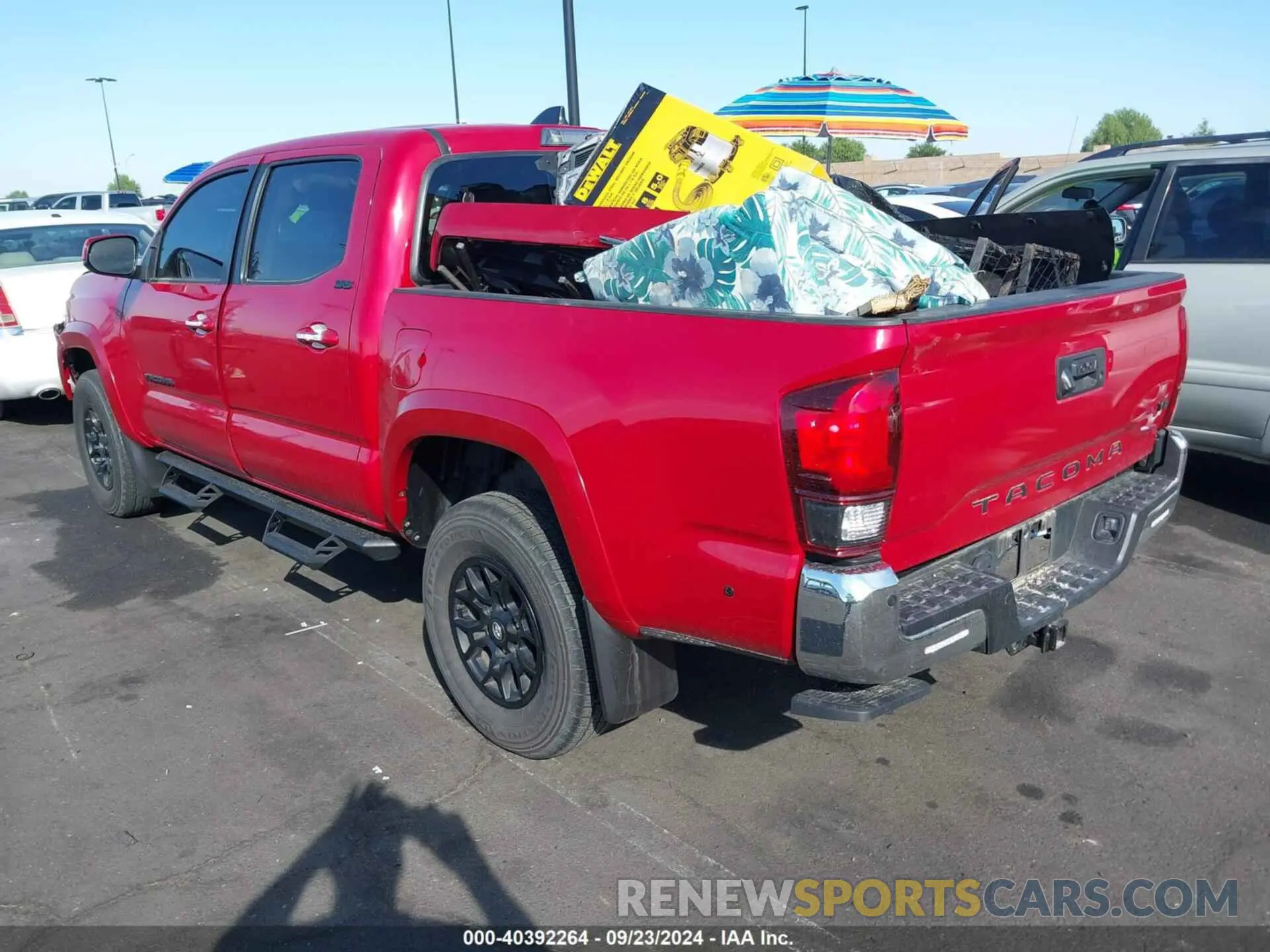 3 Photograph of a damaged car 3TMAZ5CN2NM174879 TOYOTA TACOMA 2022