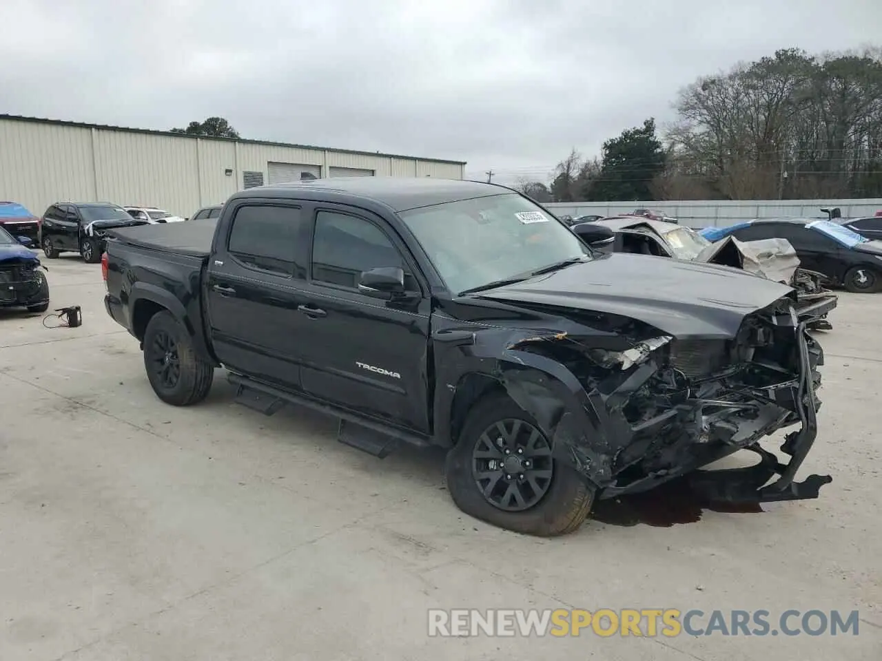 4 Фотография поврежденного автомобиля 3TMAZ5CN2NM193934 TOYOTA TACOMA 2022