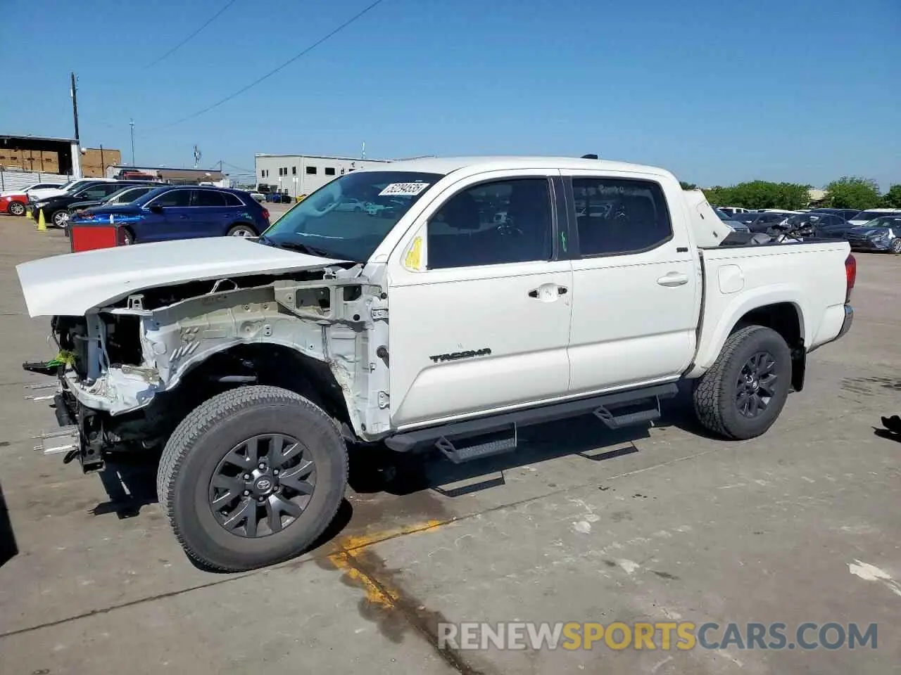 1 Photograph of a damaged car 3TMAZ5CN2NM195795 TOYOTA TACOMA 2022