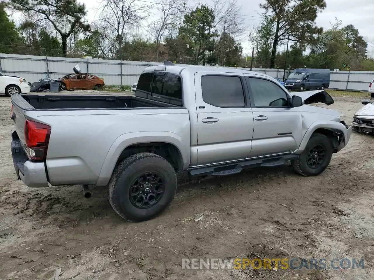 3 Фотография поврежденного автомобиля 3TMAZ5CN3NM185261 TOYOTA TACOMA 2022