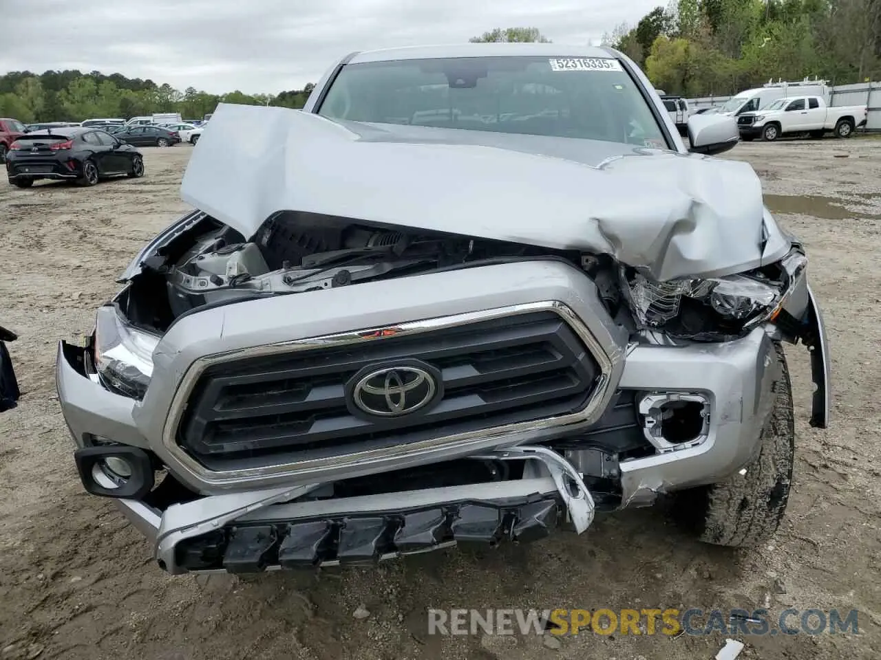 5 Фотография поврежденного автомобиля 3TMAZ5CN3NM185261 TOYOTA TACOMA 2022