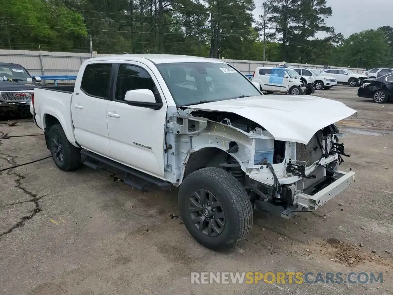 4 Фотография поврежденного автомобиля 3TMAZ5CN3NM195188 TOYOTA TACOMA 2022