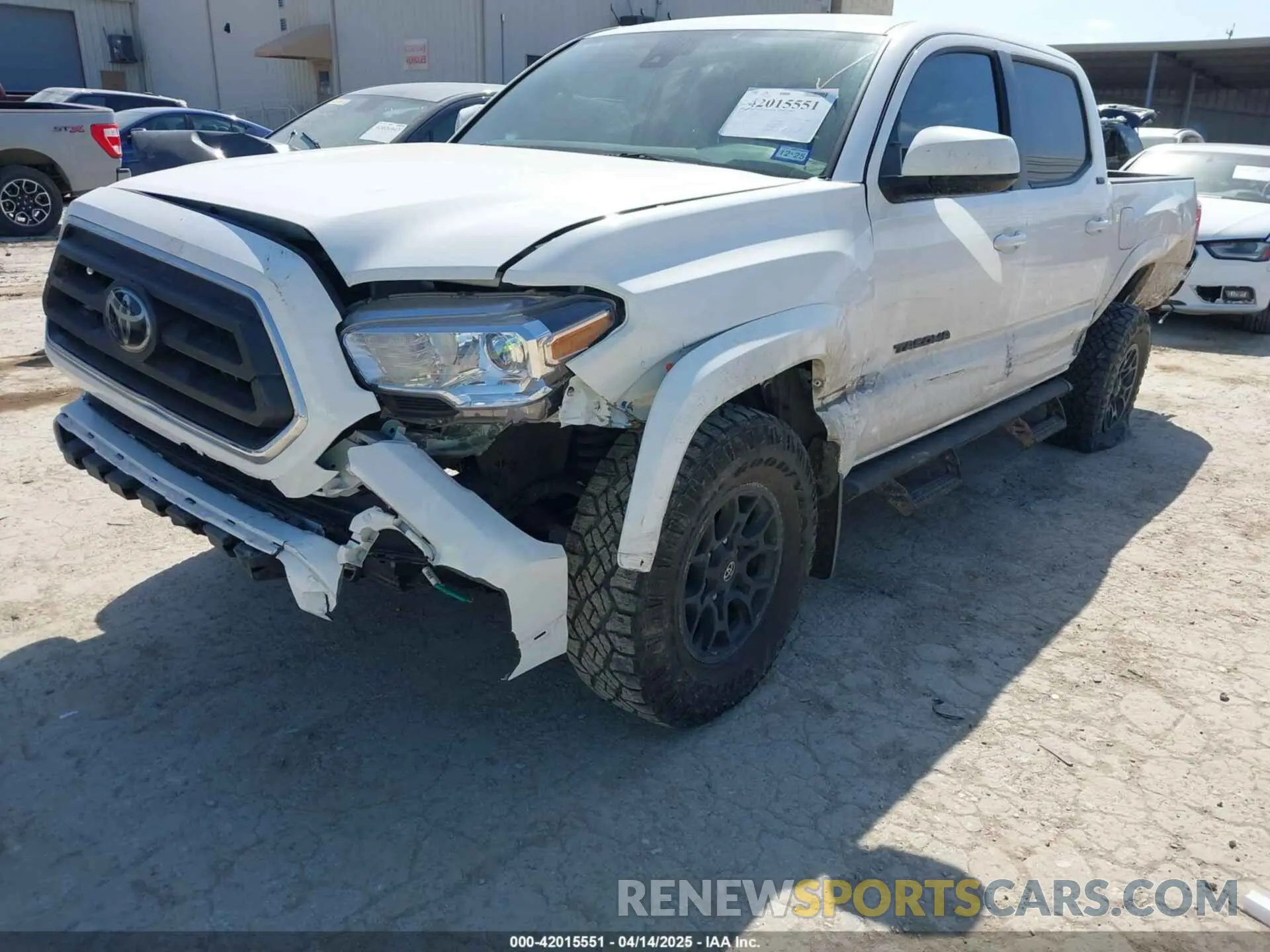 6 Фотография поврежденного автомобиля 3TMAZ5CN4NM165679 TOYOTA TACOMA 2022