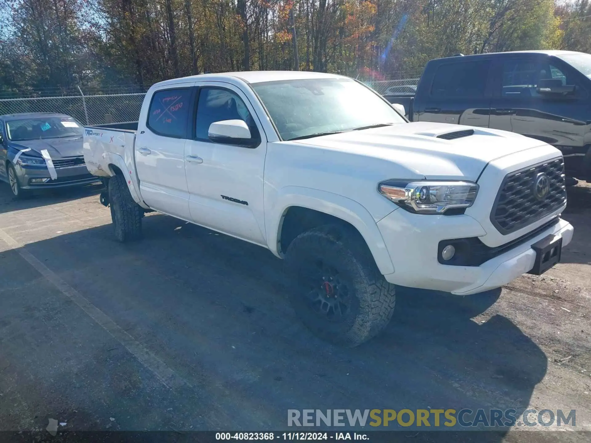 1 Photograph of a damaged car 3TMAZ5CN4NM176505 TOYOTA TACOMA 2022