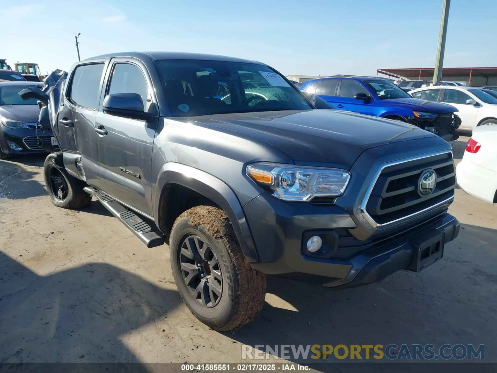 1 Photograph of a damaged car 3TMAZ5CN5NM176660 TOYOTA TACOMA 2022