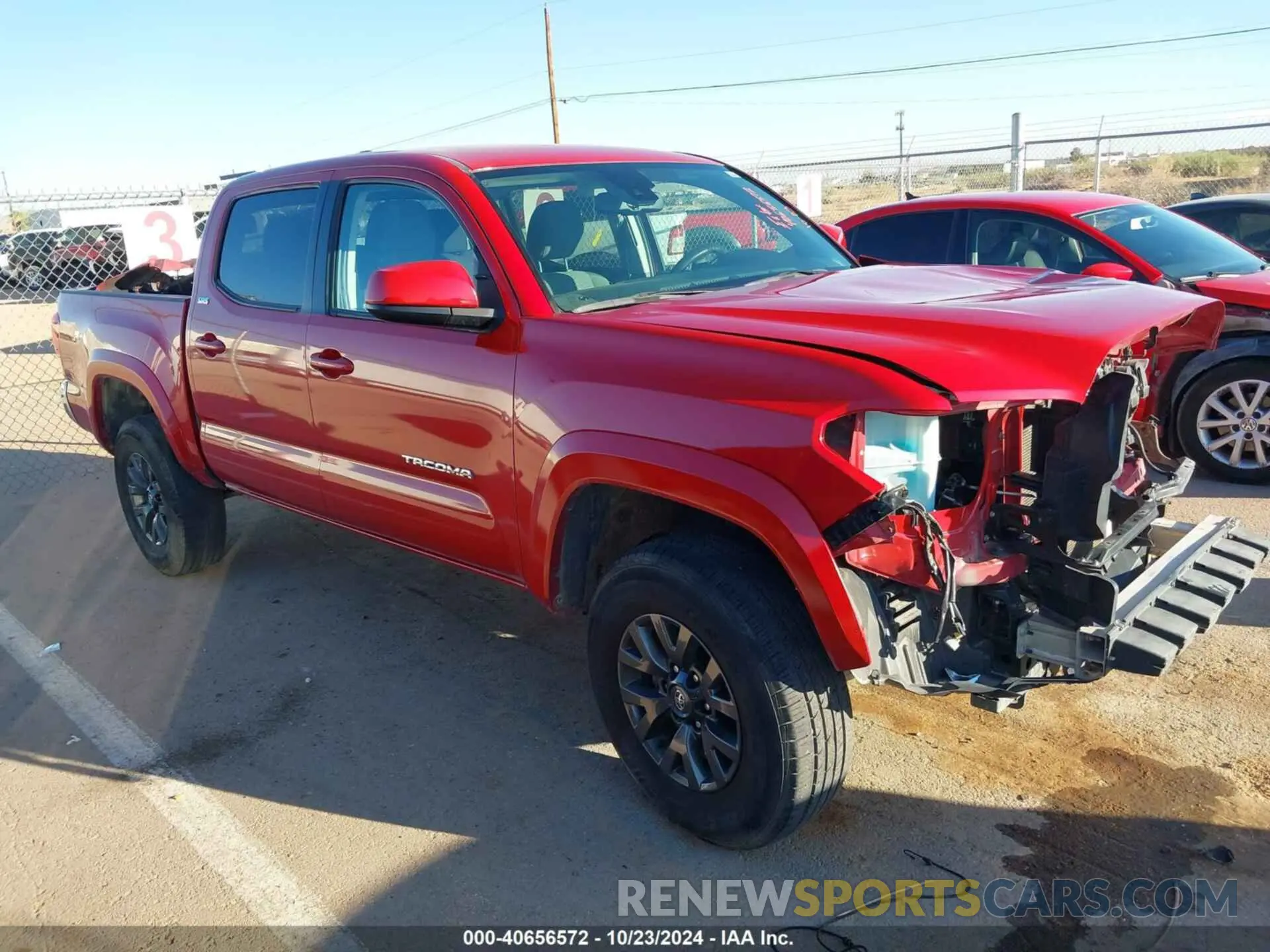 14 Photograph of a damaged car 3TMAZ5CN5NM195676 TOYOTA TACOMA 2022