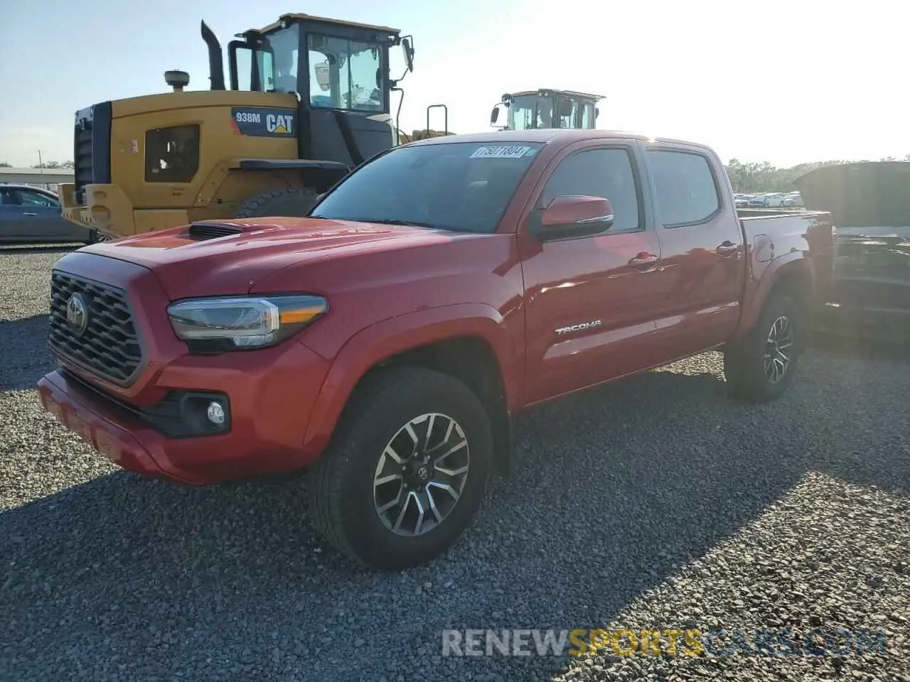 1 Photograph of a damaged car 3TMAZ5CN6NM163710 TOYOTA TACOMA 2022