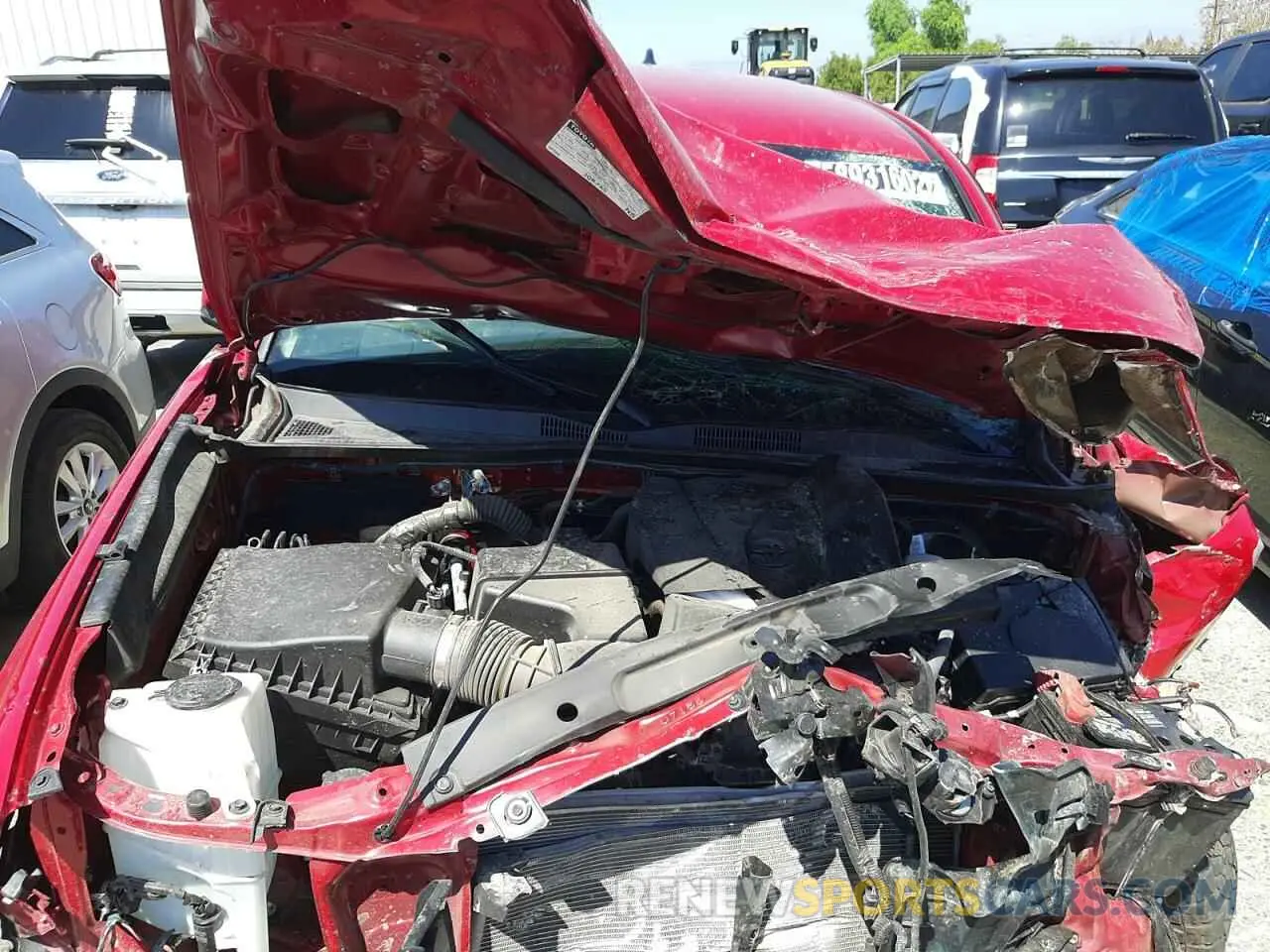 7 Photograph of a damaged car 3TMAZ5CN6NM172696 TOYOTA TACOMA 2022