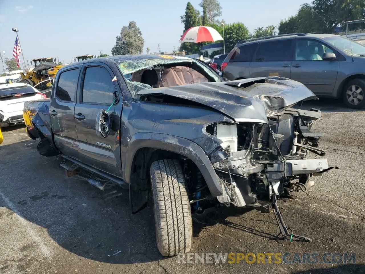 1 Photograph of a damaged car 3TMAZ5CN6NM183259 TOYOTA TACOMA 2022