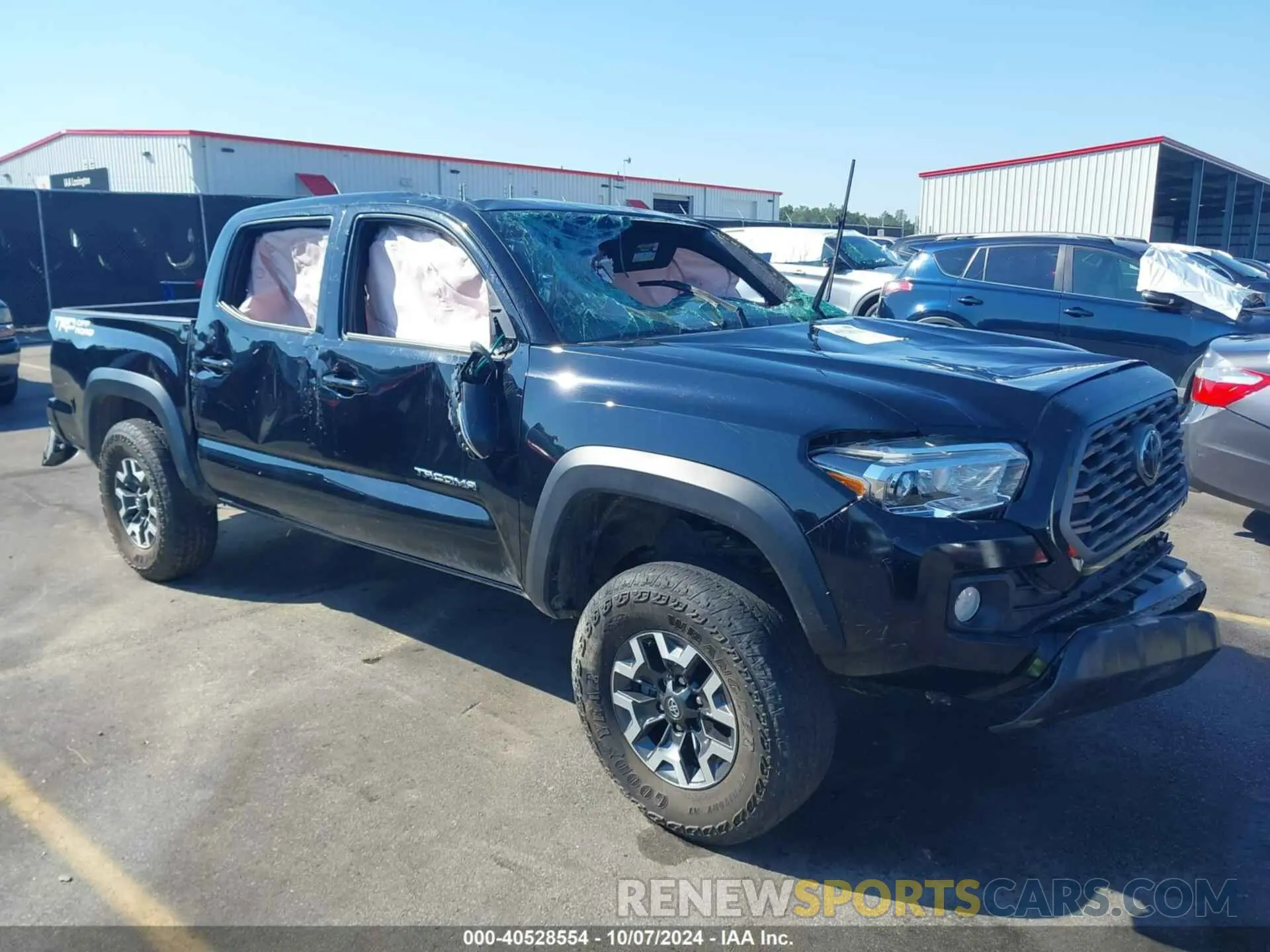 1 Photograph of a damaged car 3TMAZ5CN6NM184315 TOYOTA TACOMA 2022