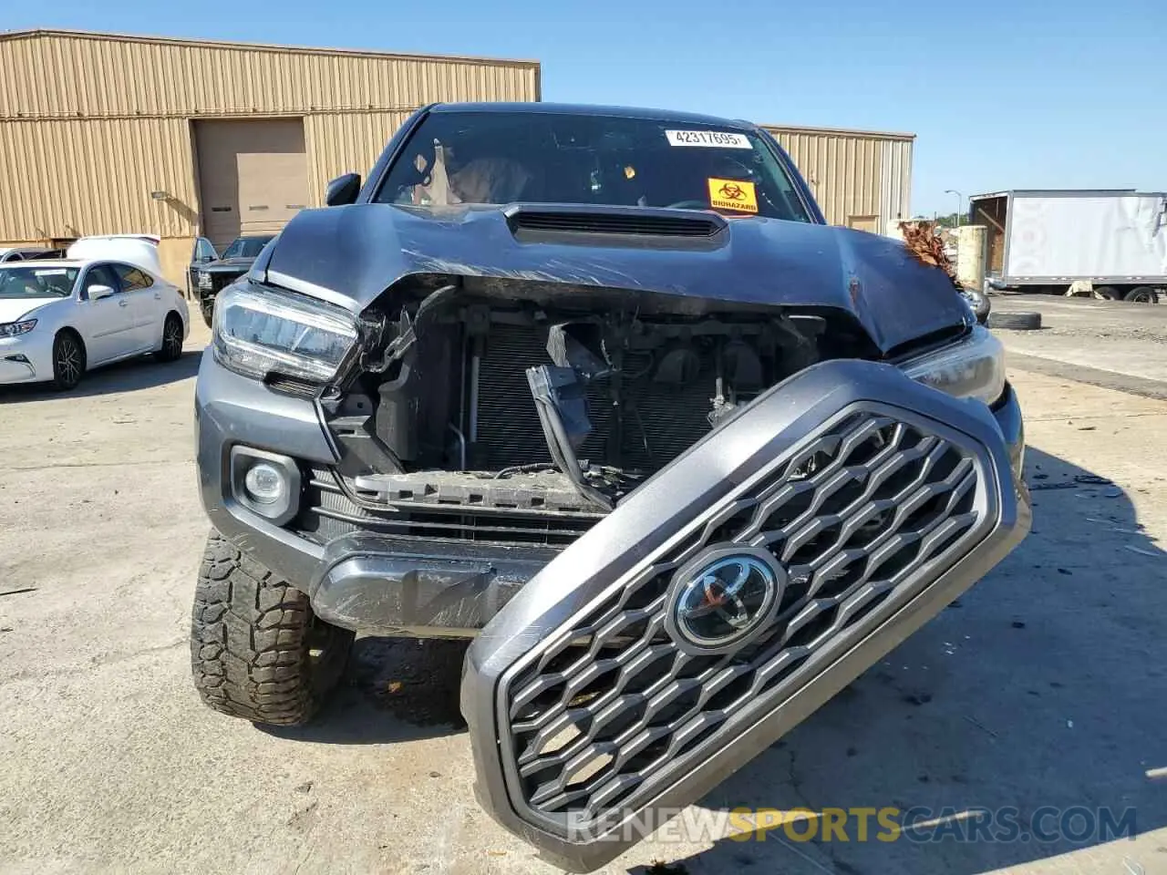 5 Photograph of a damaged car 3TMAZ5CN6NM190731 TOYOTA TACOMA 2022