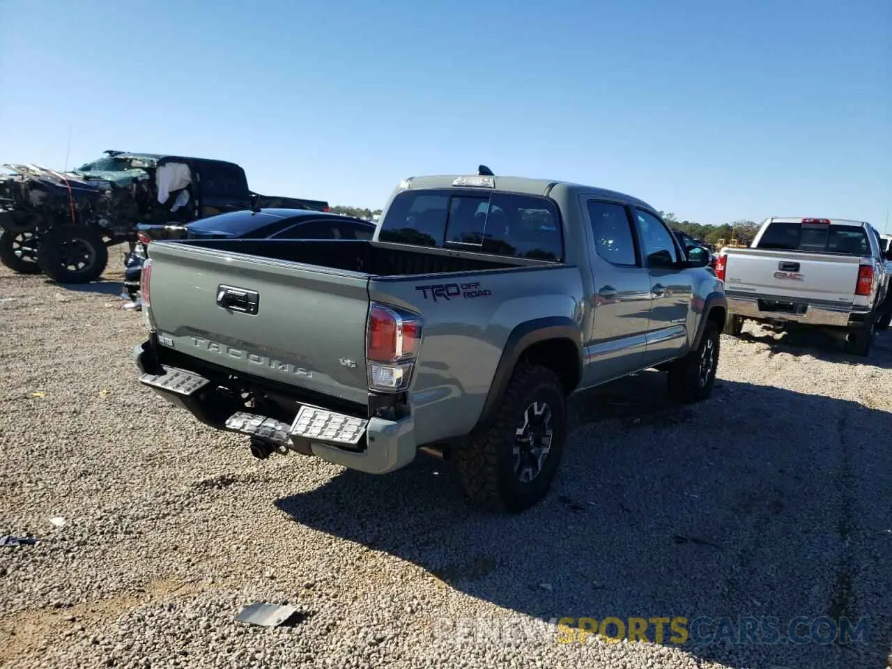 4 Photograph of a damaged car 3TMAZ5CN7NM160721 TOYOTA TACOMA 2022