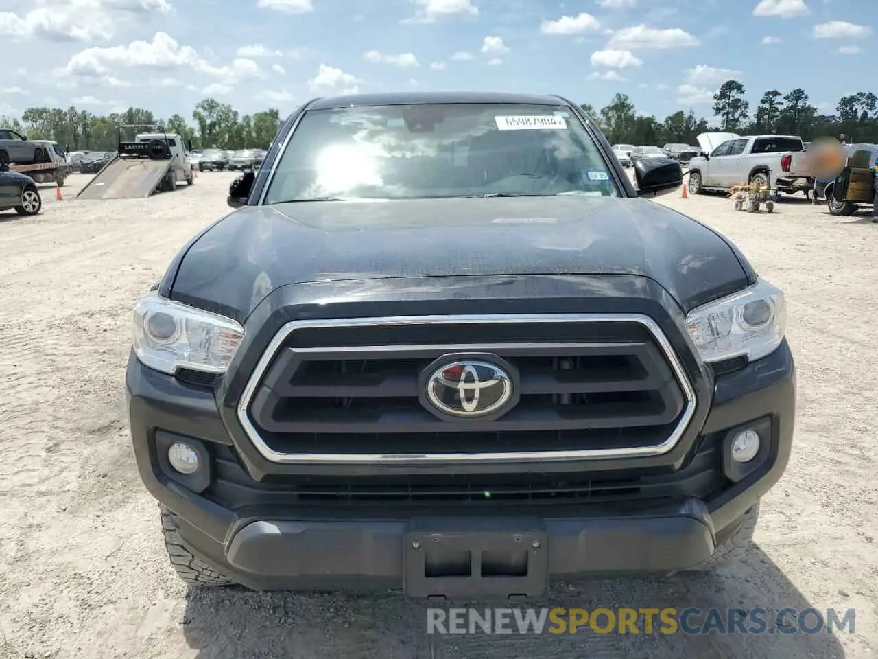 5 Photograph of a damaged car 3TMAZ5CN7NM175221 TOYOTA TACOMA 2022