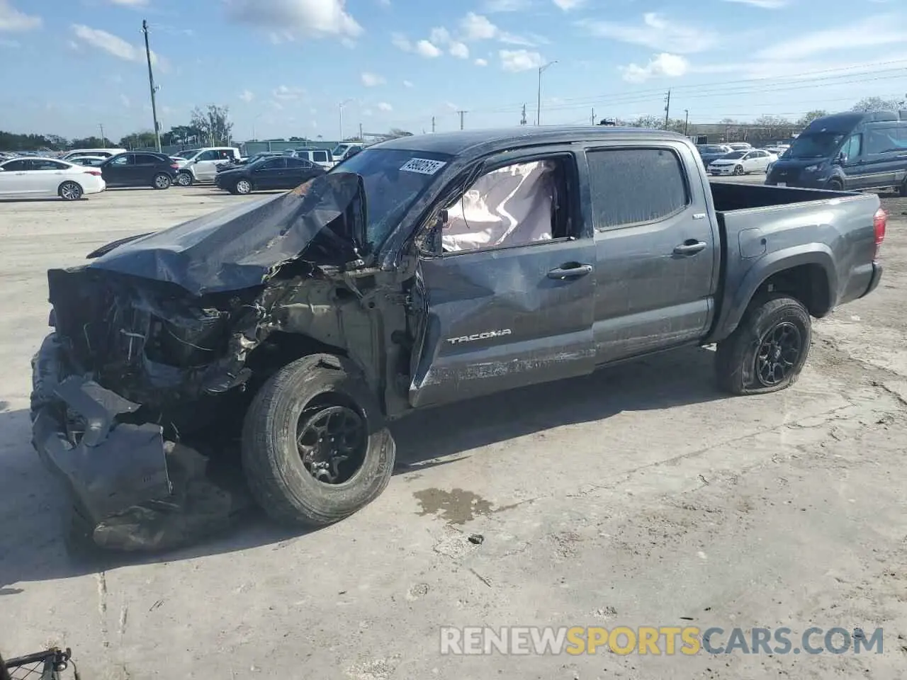 1 Фотография поврежденного автомобиля 3TMAZ5CN7NM193864 TOYOTA TACOMA 2022