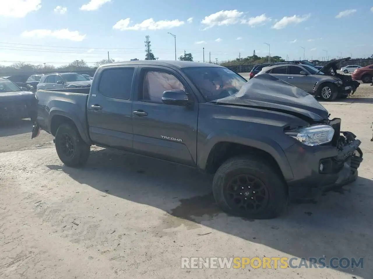 4 Фотография поврежденного автомобиля 3TMAZ5CN7NM193864 TOYOTA TACOMA 2022