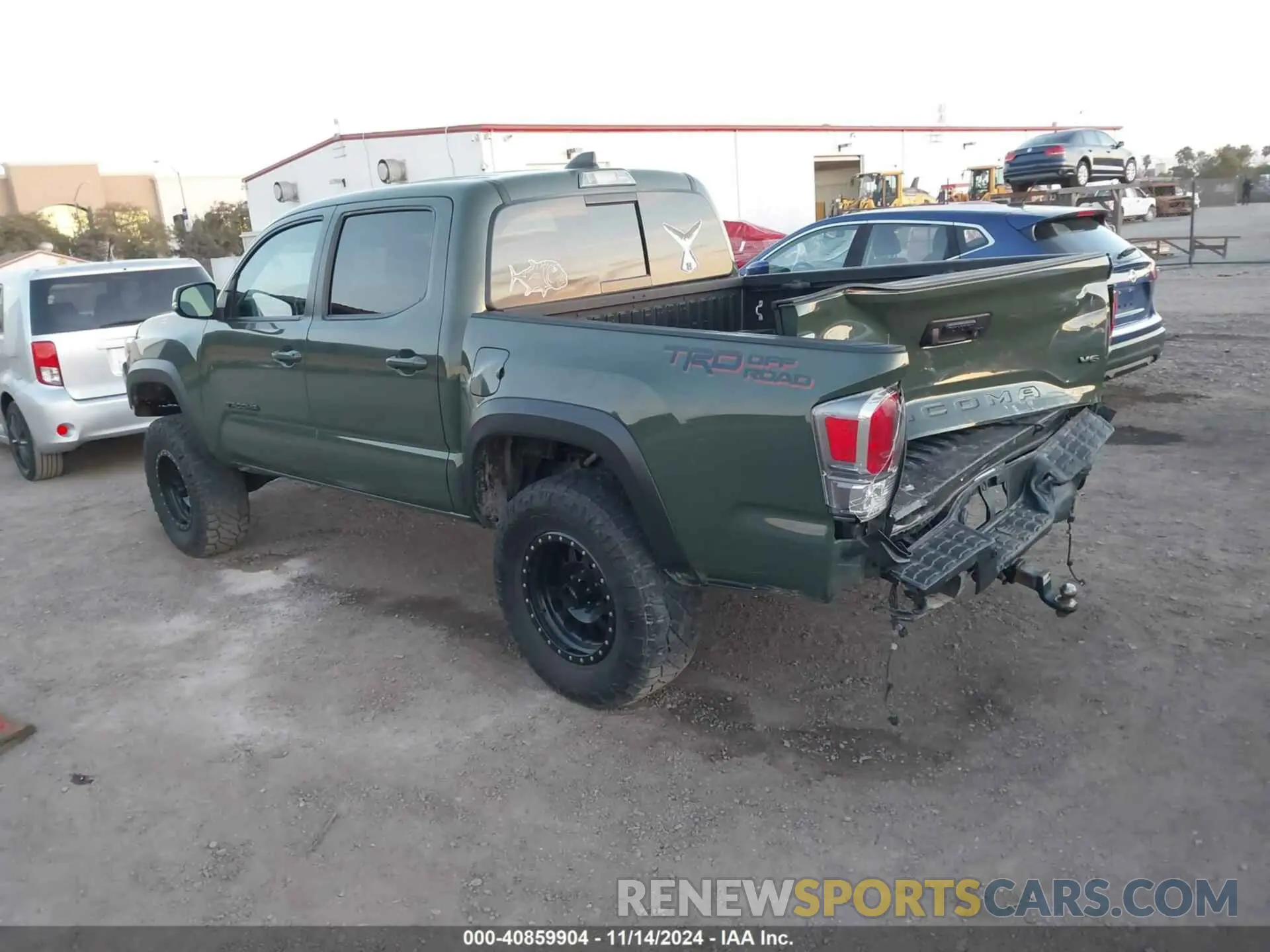 3 Фотография поврежденного автомобиля 3TMAZ5CN8NM181142 TOYOTA TACOMA 2022