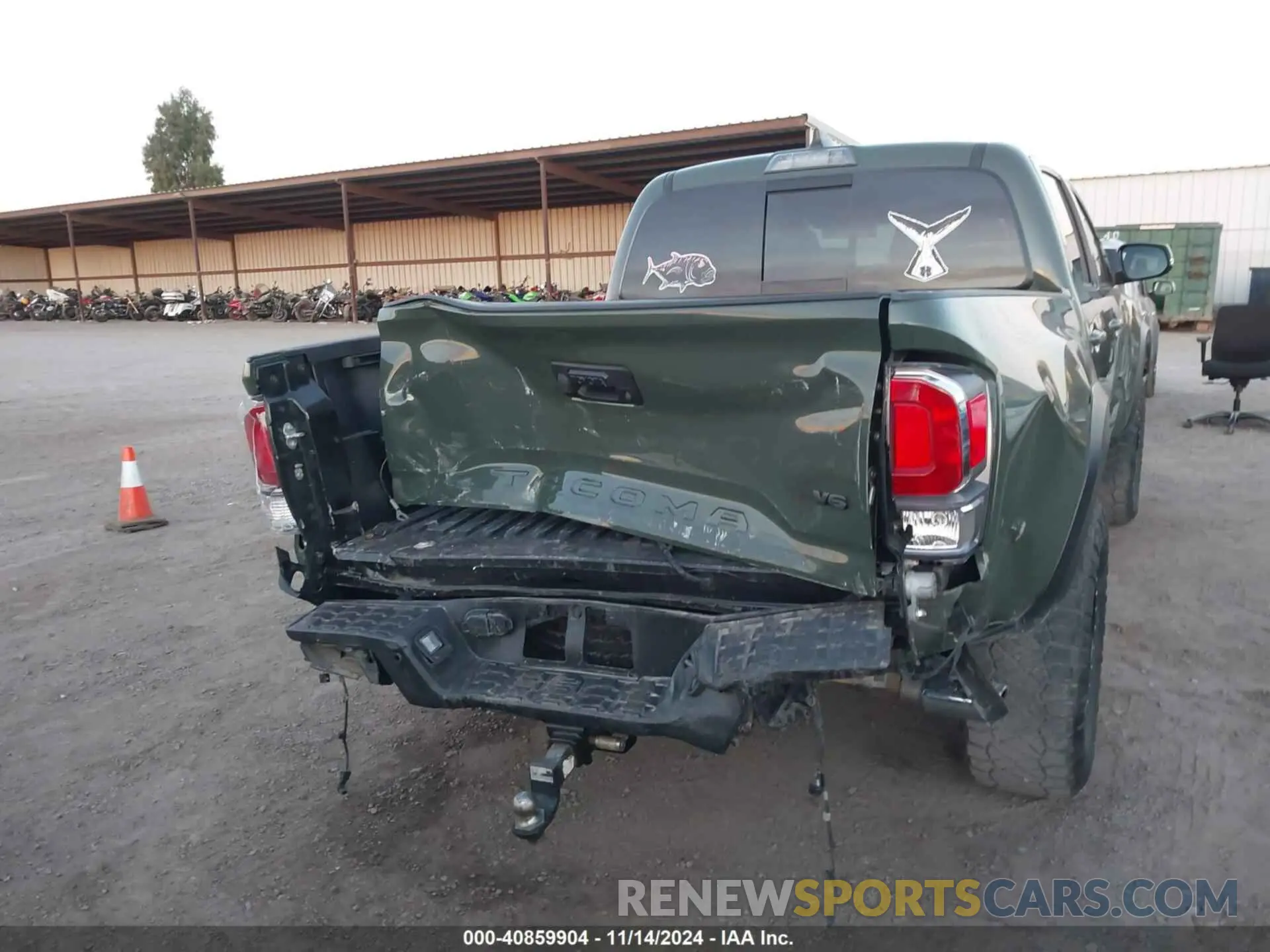 6 Фотография поврежденного автомобиля 3TMAZ5CN8NM181142 TOYOTA TACOMA 2022