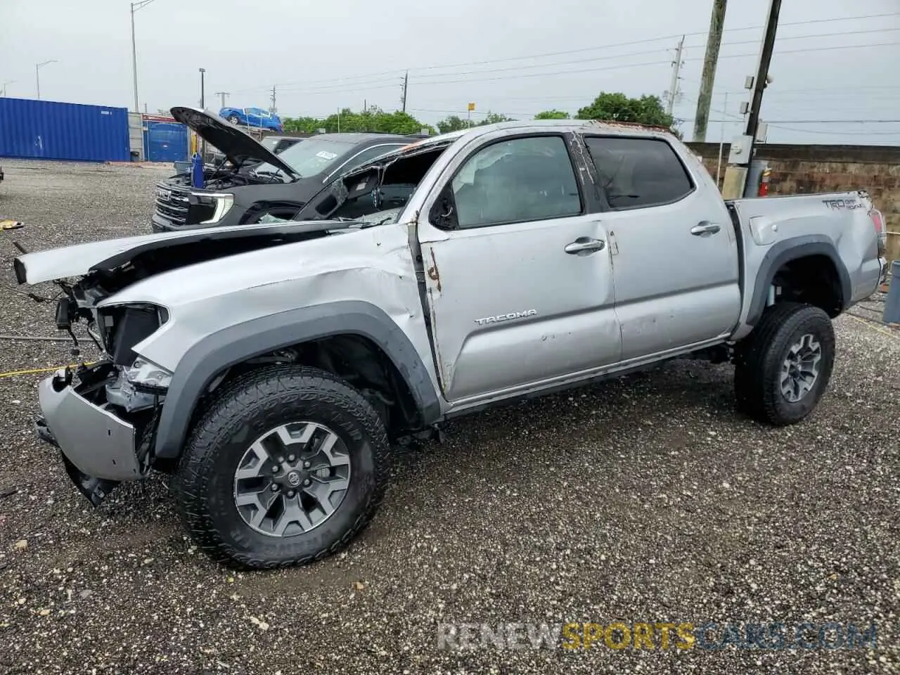 1 Photograph of a damaged car 3TMAZ5CN9NM168917 TOYOTA TACOMA 2022