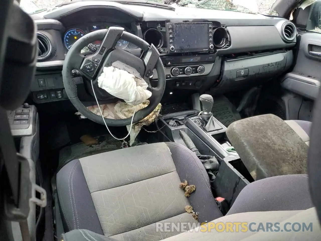 8 Photograph of a damaged car 3TMAZ5CN9NM168917 TOYOTA TACOMA 2022