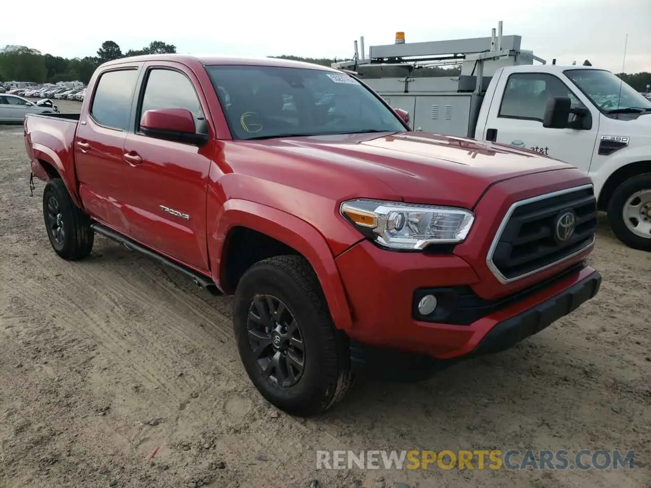 1 Photograph of a damaged car 3TMAZ5CN9NM170344 TOYOTA TACOMA 2022
