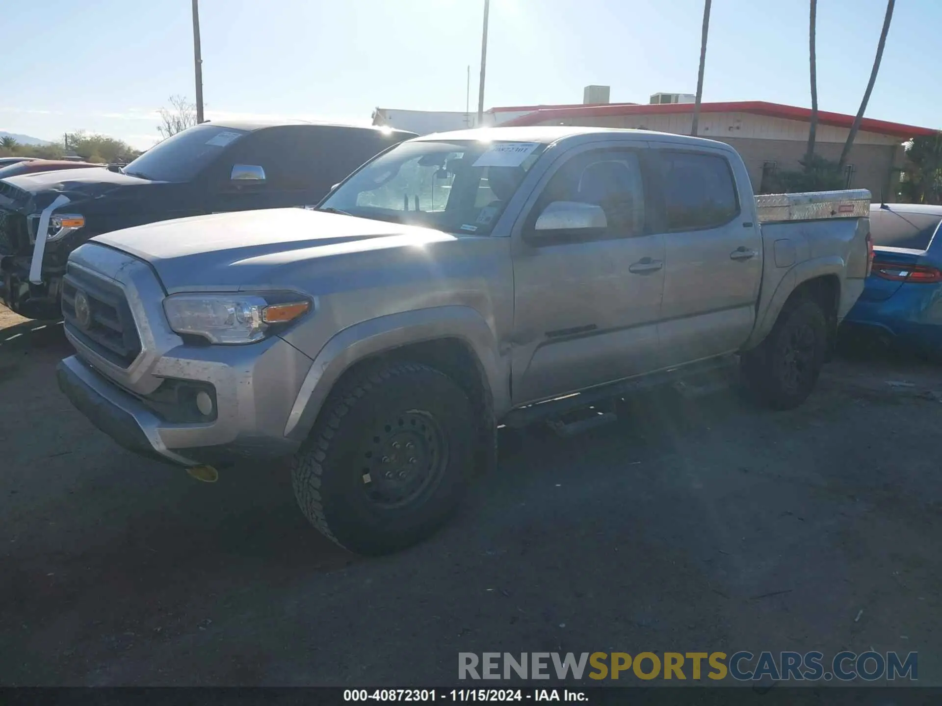 2 Фотография поврежденного автомобиля 3TMAZ5CNXNM168344 TOYOTA TACOMA 2022