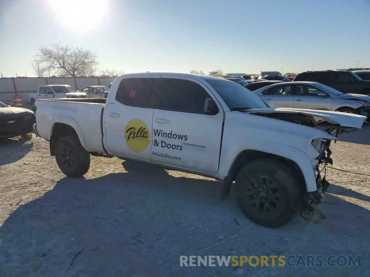 4 Фотография поврежденного автомобиля 3TMBZ5DN2NM037282 TOYOTA TACOMA 2022