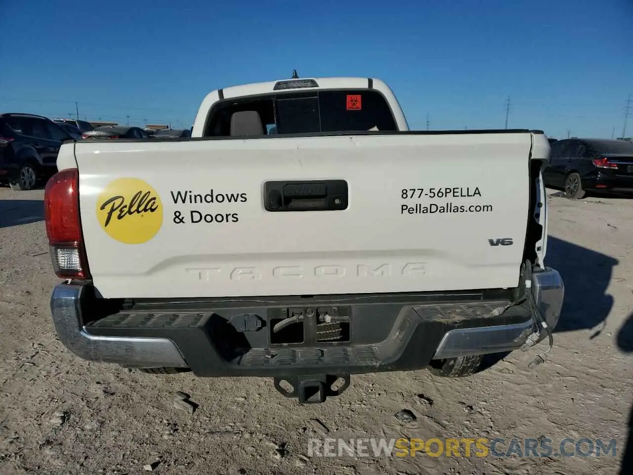 6 Фотография поврежденного автомобиля 3TMBZ5DN2NM037282 TOYOTA TACOMA 2022
