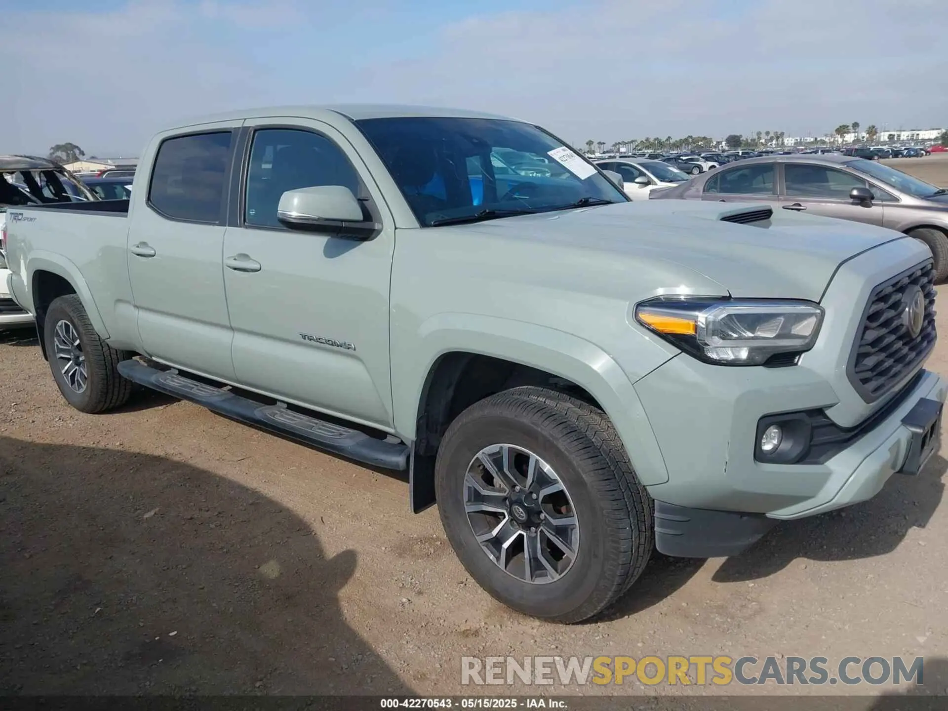 1 Photograph of a damaged car 3TMBZ5DN3NM034388 TOYOTA TACOMA 2022