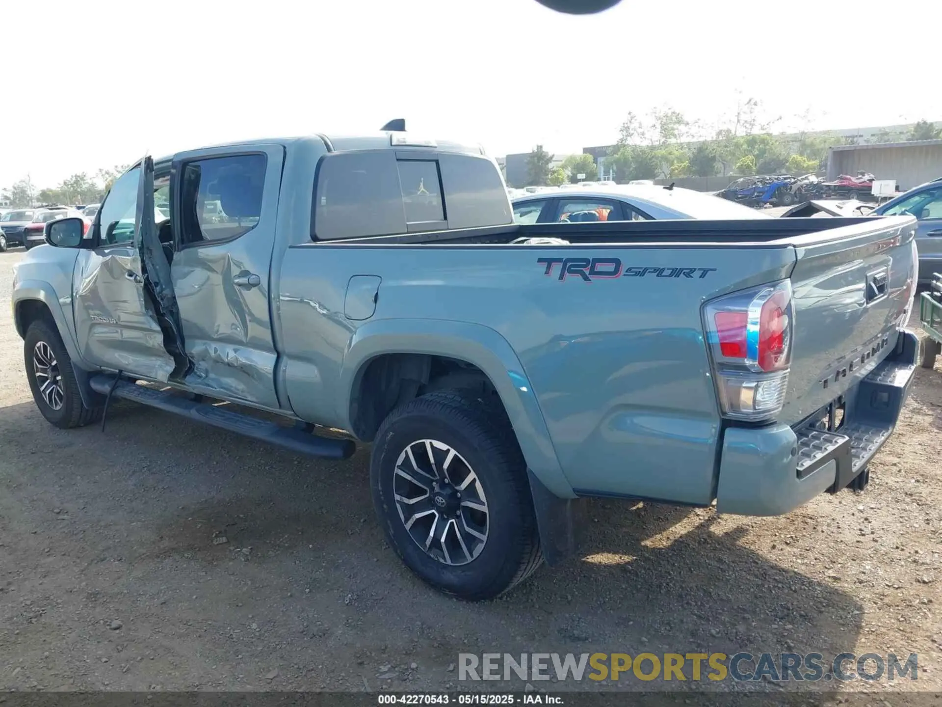 3 Photograph of a damaged car 3TMBZ5DN3NM034388 TOYOTA TACOMA 2022