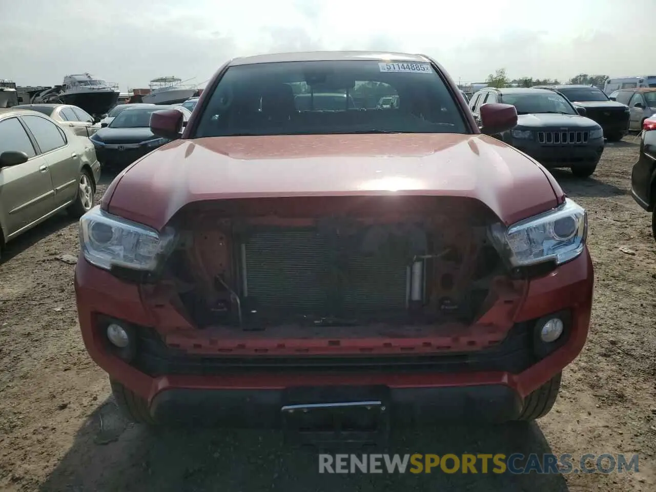 5 Фотография поврежденного автомобиля 3TMBZ5DN6NM033025 TOYOTA TACOMA 2022